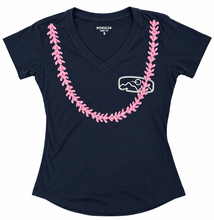 Load image into Gallery viewer, Kailua Lei V-neck Navy
